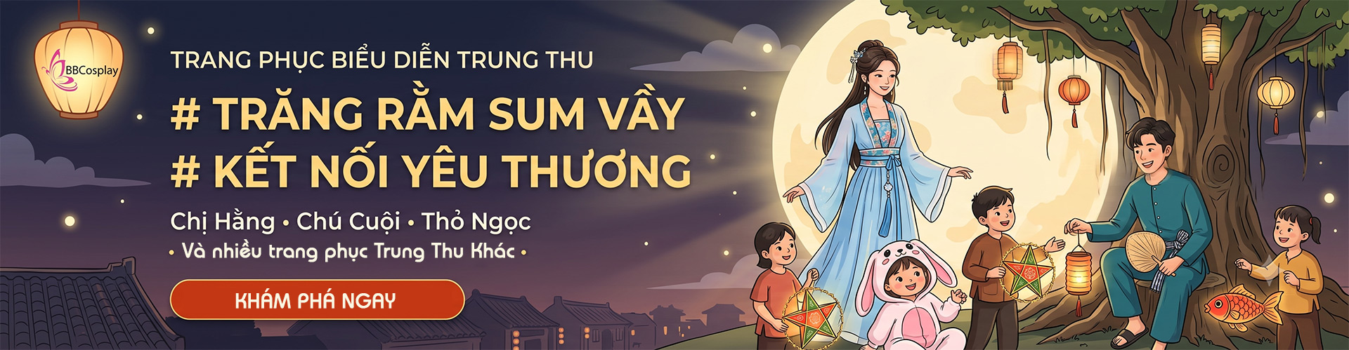 Banner trang phục Nhật Bản